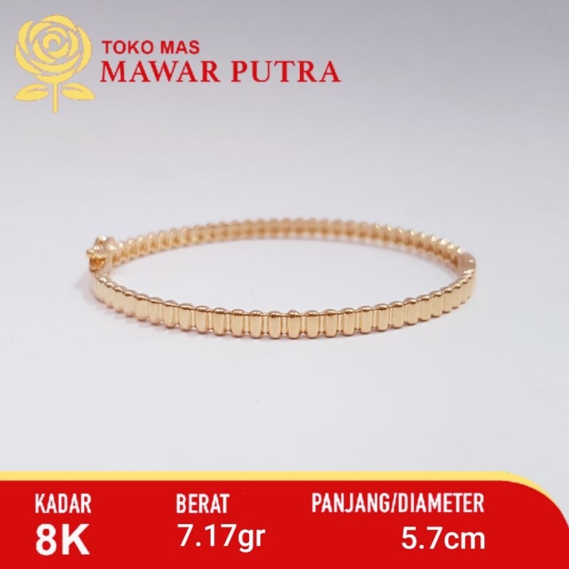 Gelang Oval Ayu gold 8K 375