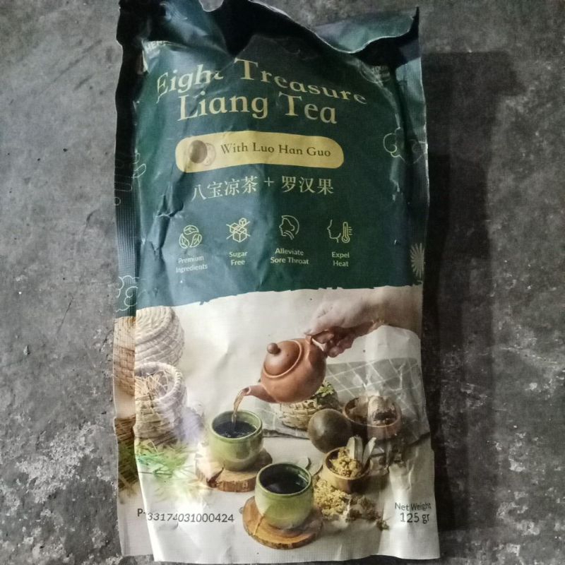 

Eight Treasure Liang Tea with Luo Han Guo