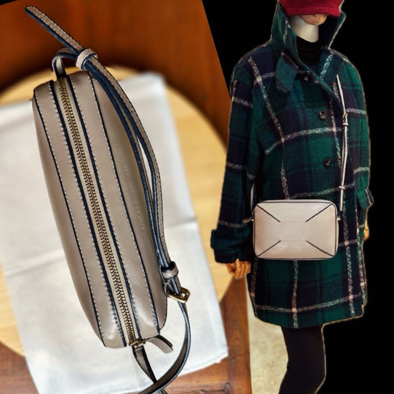 marc jacobs camera preloved MJ original ori auth marc jacob khakis biru PL