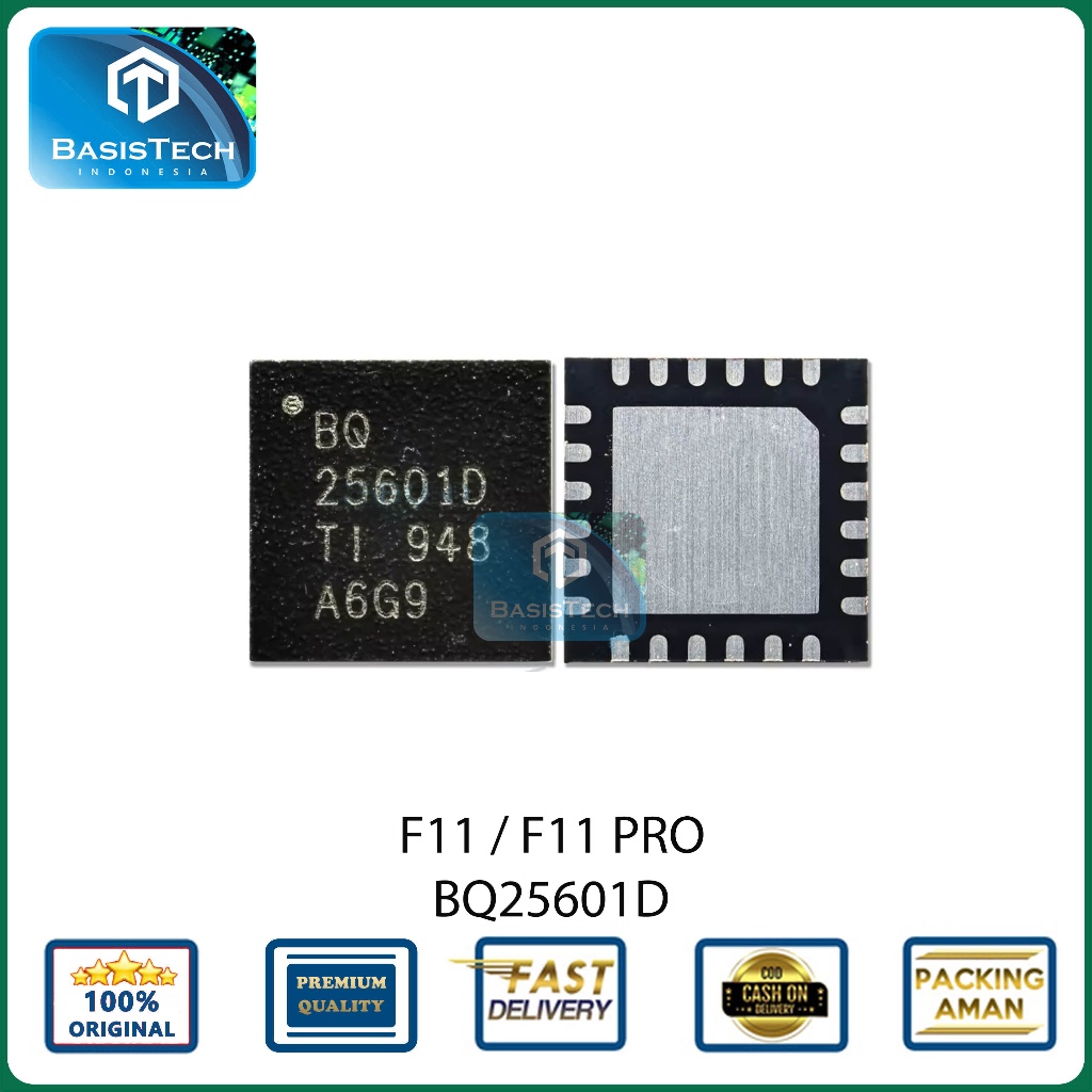 IC CAS CHARGER OPPO F11 - F11 PRO - IC BQ25601D - ORI