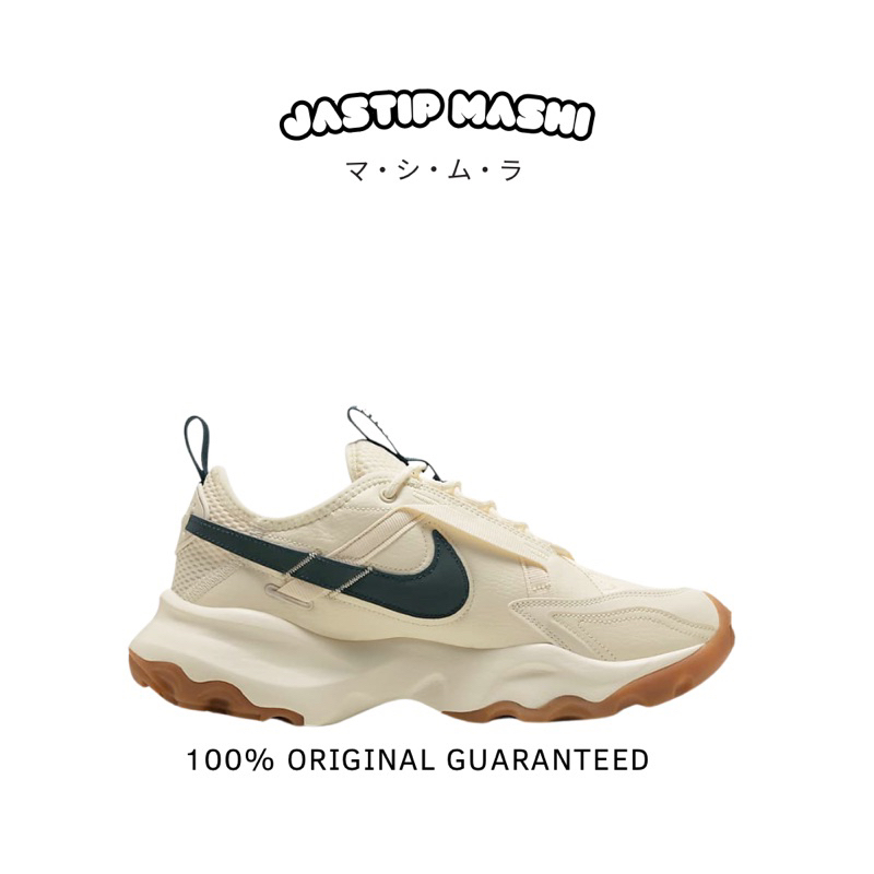 ORIGINAL SEPATU NIKE TC 7900 WOMEN SIZE - PALE IVORY / GUM LIGHT BROWN