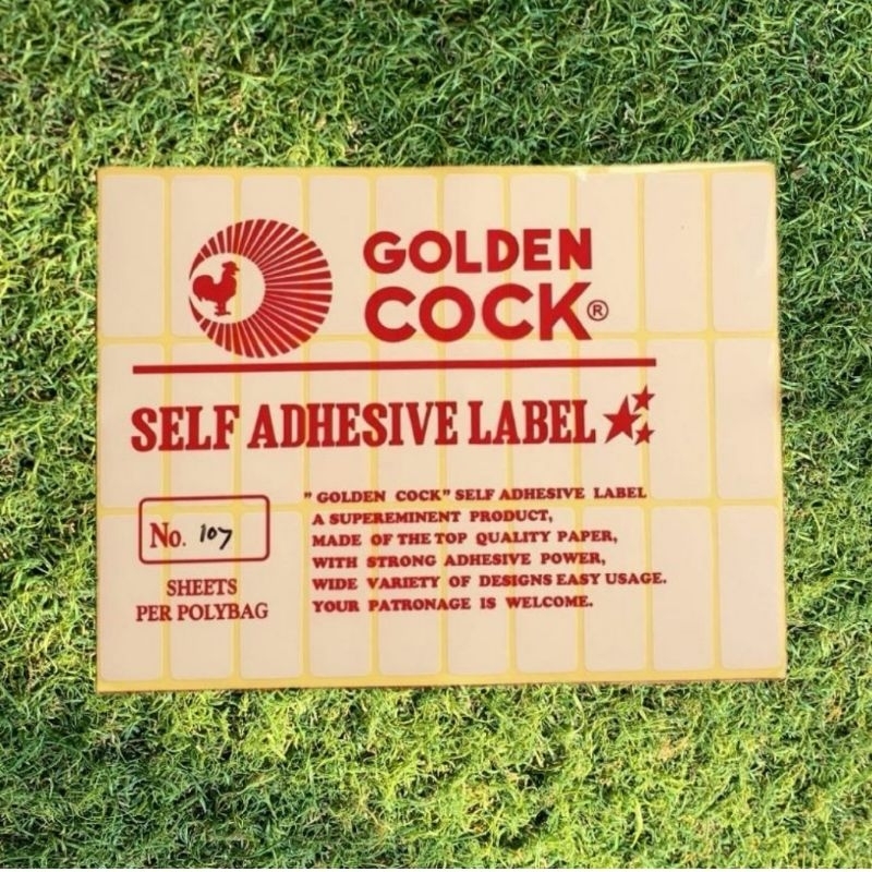 

LABEL STIKER 107