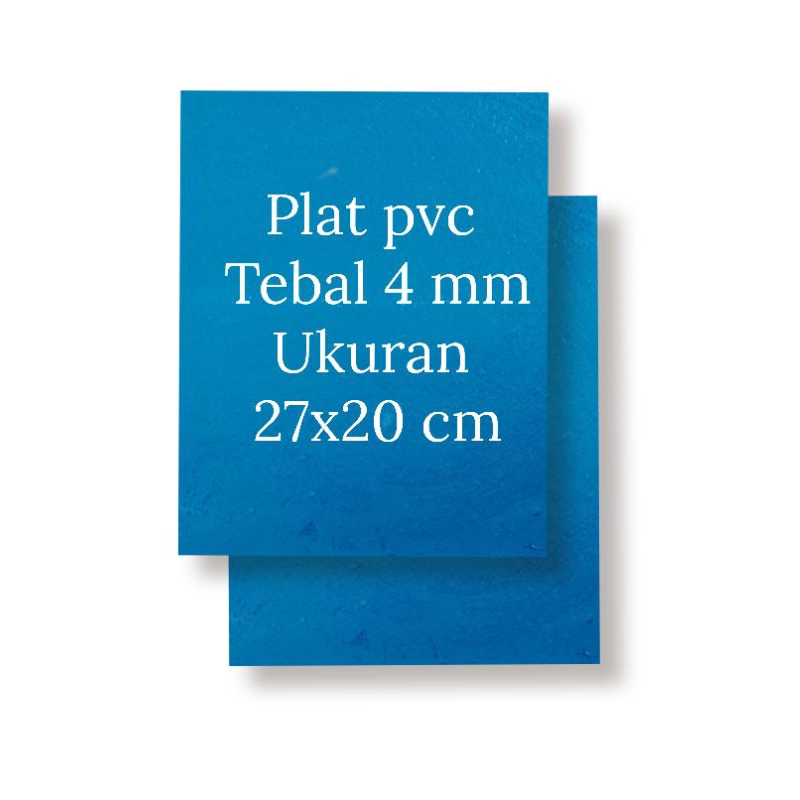 pvc lembaran paralon pres tebal 4 mm