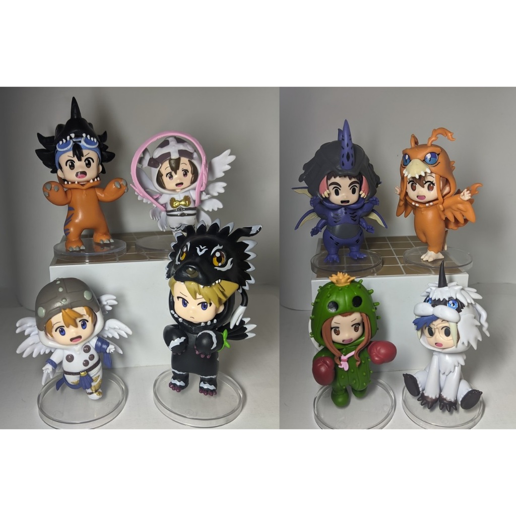 Figure Digimon Adventure Tamers Costume Cosplay Chosen Kid Taichi Greymon Yamato Garurumon Sora Bird
