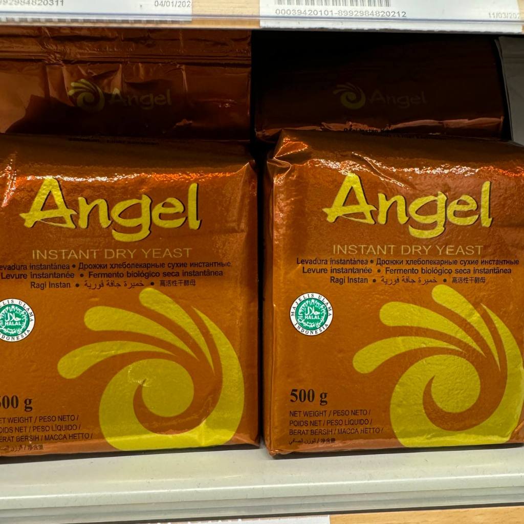 

Angel Instant Dry Yeast Brown Ragi Instant 500gr