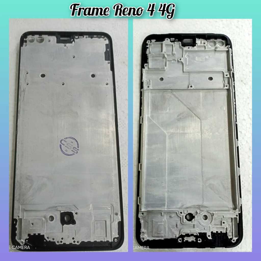 Middle Frame Lcd Reno 4 4G Bazel Tulang Tatakan Lcd Reno 4 4G