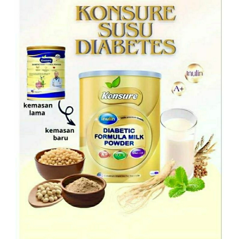 

Konsure Milk Powder Susu Diabetes Atasi Kencing Manis Dengan Cepat