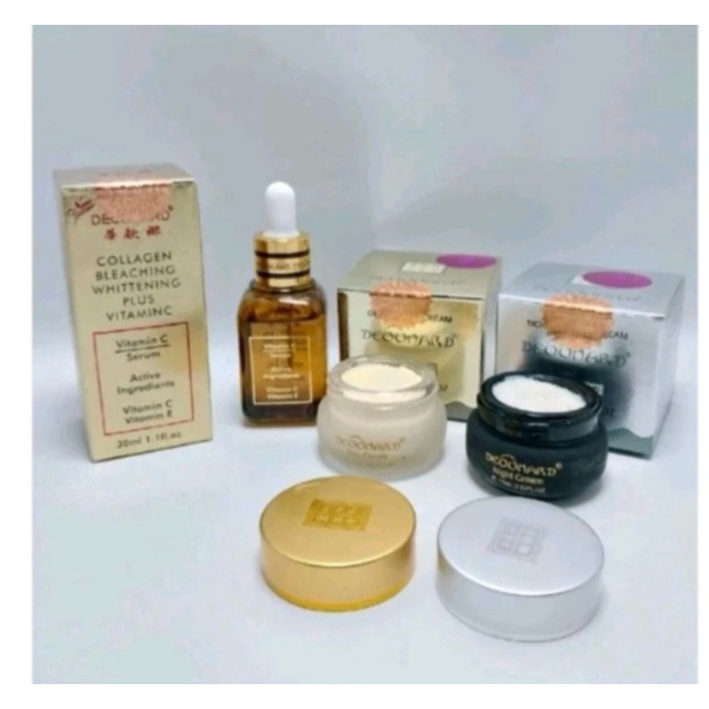 Paket Deonard Gold 3in1( siang malam sabun gold)