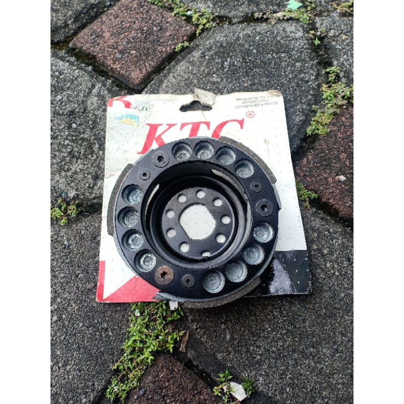 Kampas ganda assy Honda Vario 110 lama KTC racing ganda assy KTC RACING Honda Vario 110 karbu