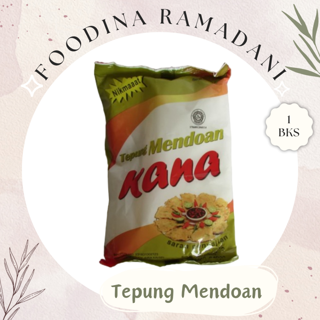 

TEPUNG BUMBU Tempe Mendoan - Kana Brand [ 80gr ] Harga Per BKS