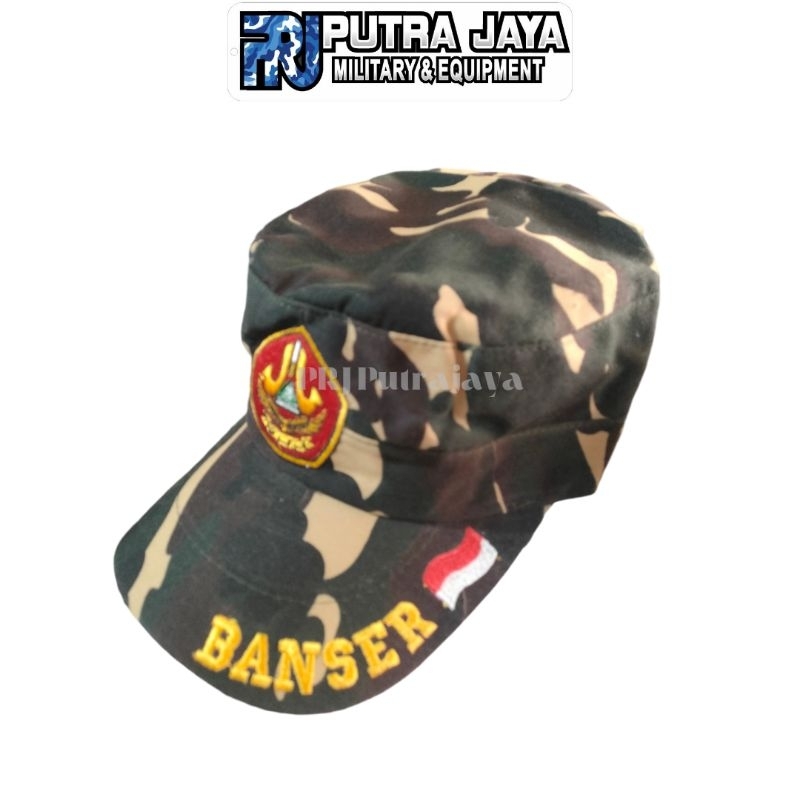 TOPI KOMANDO BANSER TOPI LORENG BANSER
