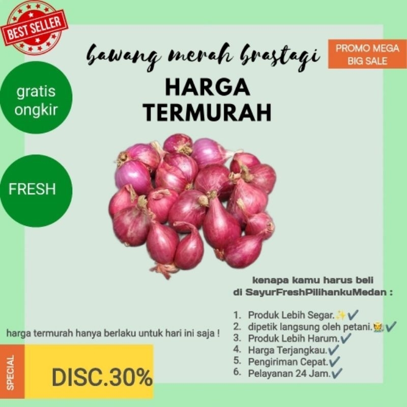 

Bawang merah Brastagi Termurah segar di panen langsung oleh petani |siap kirim
