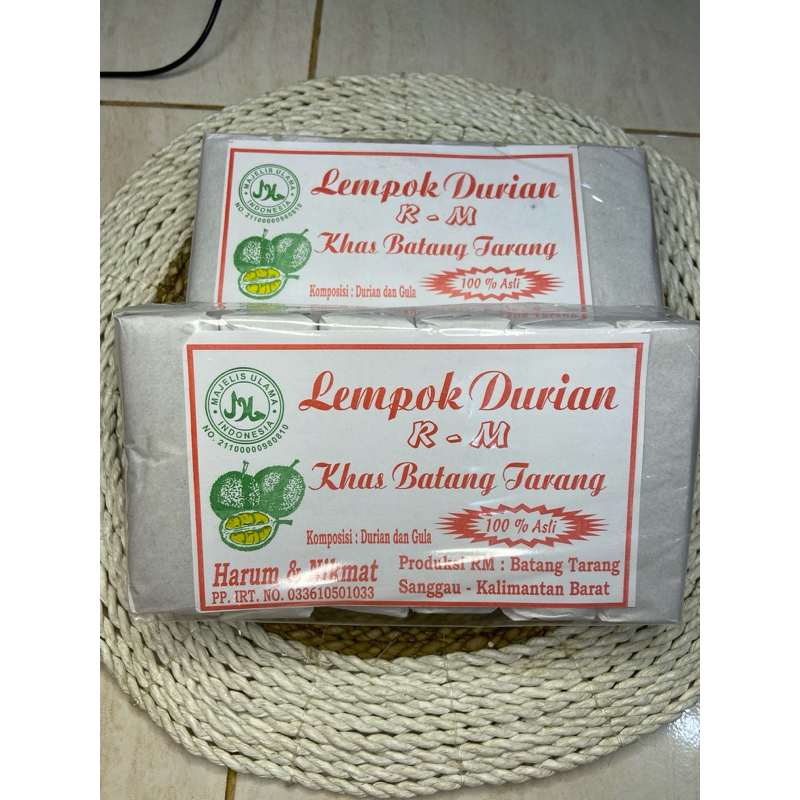 

lempok durian asli 100%