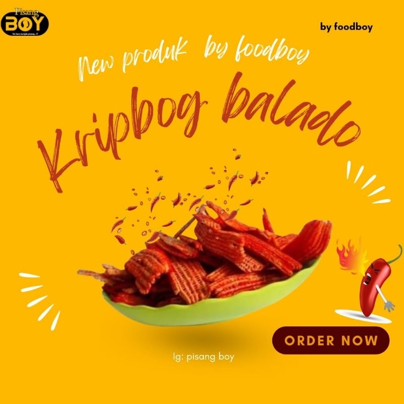 

KripBog Keripik Pisang Gebog 100 gr Rasa Balado dan Keju free bubble wrap 1