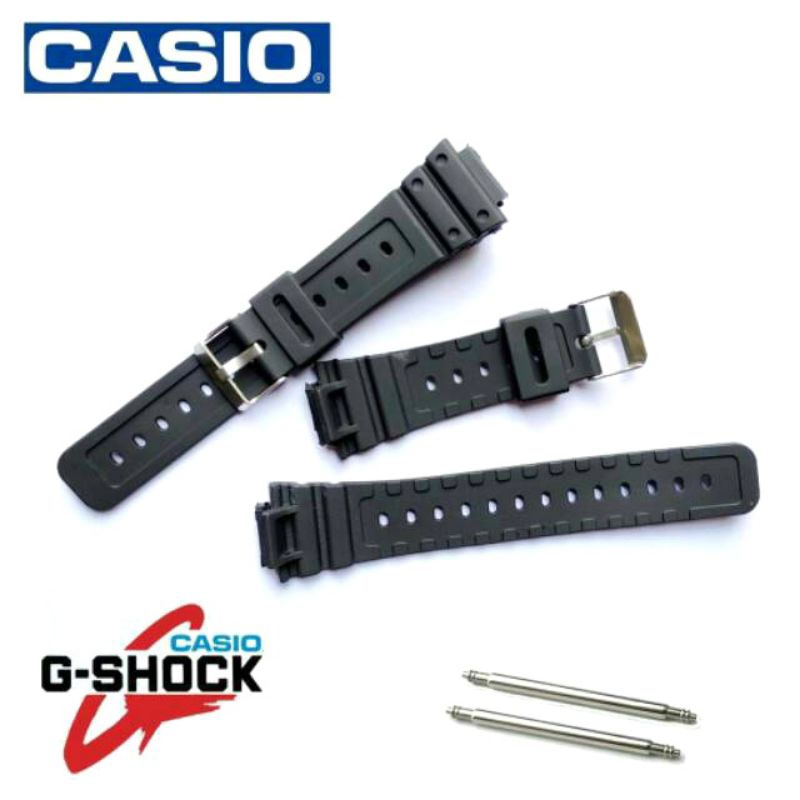 Strap Tali Jam Tangan Casio G-Shock DW-5400 DW5400 DW 5400 Free Springbar