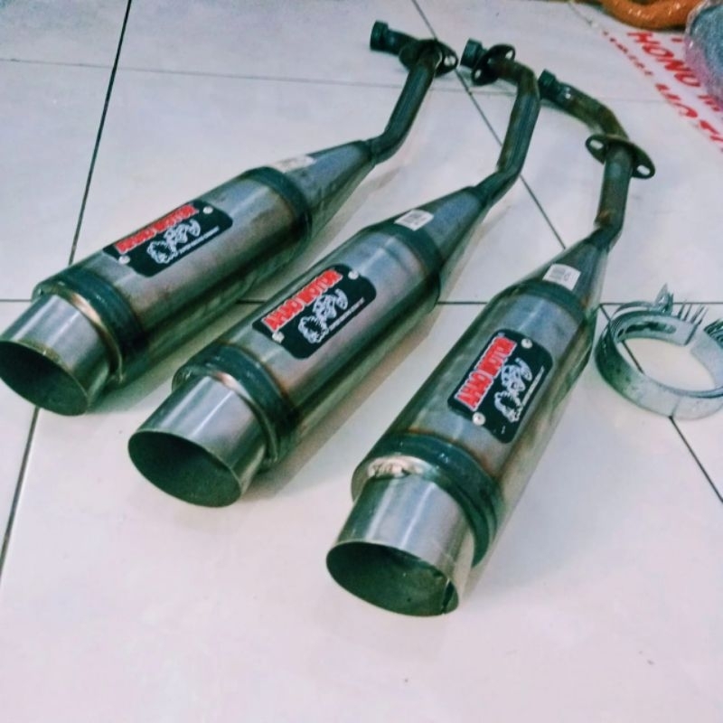 Knalpot Racing Ahau Motor Supra Jupiter Kharisma Blade Vega Smash Crypton