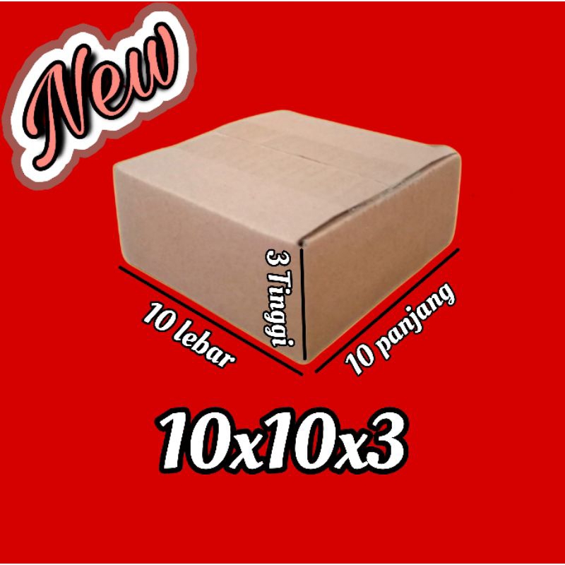 

kardus kecil UK 10x10x3 kardus packing kardus besar