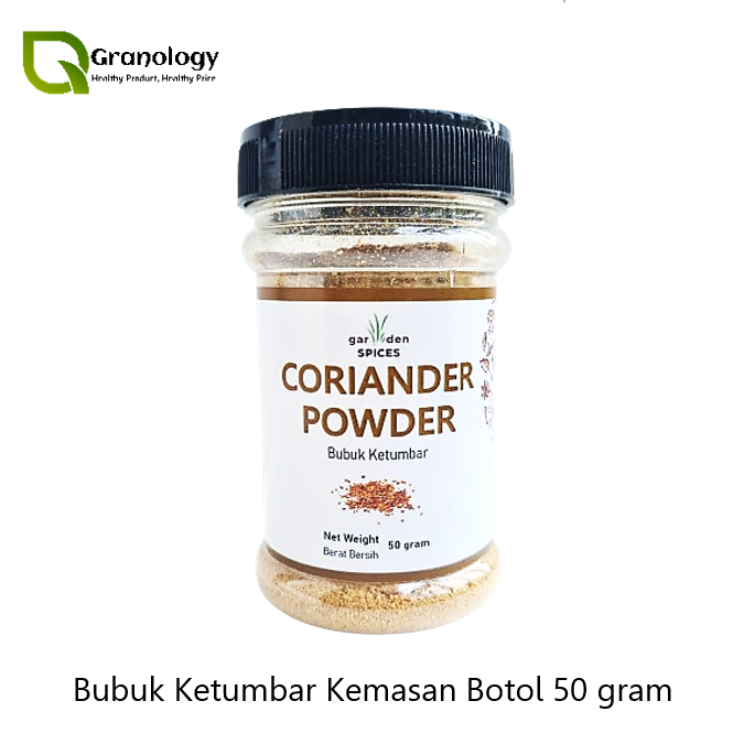 

Garden Spices Bumbu Kemasan Botol - Ketumbar Bubuk (50 gram)
