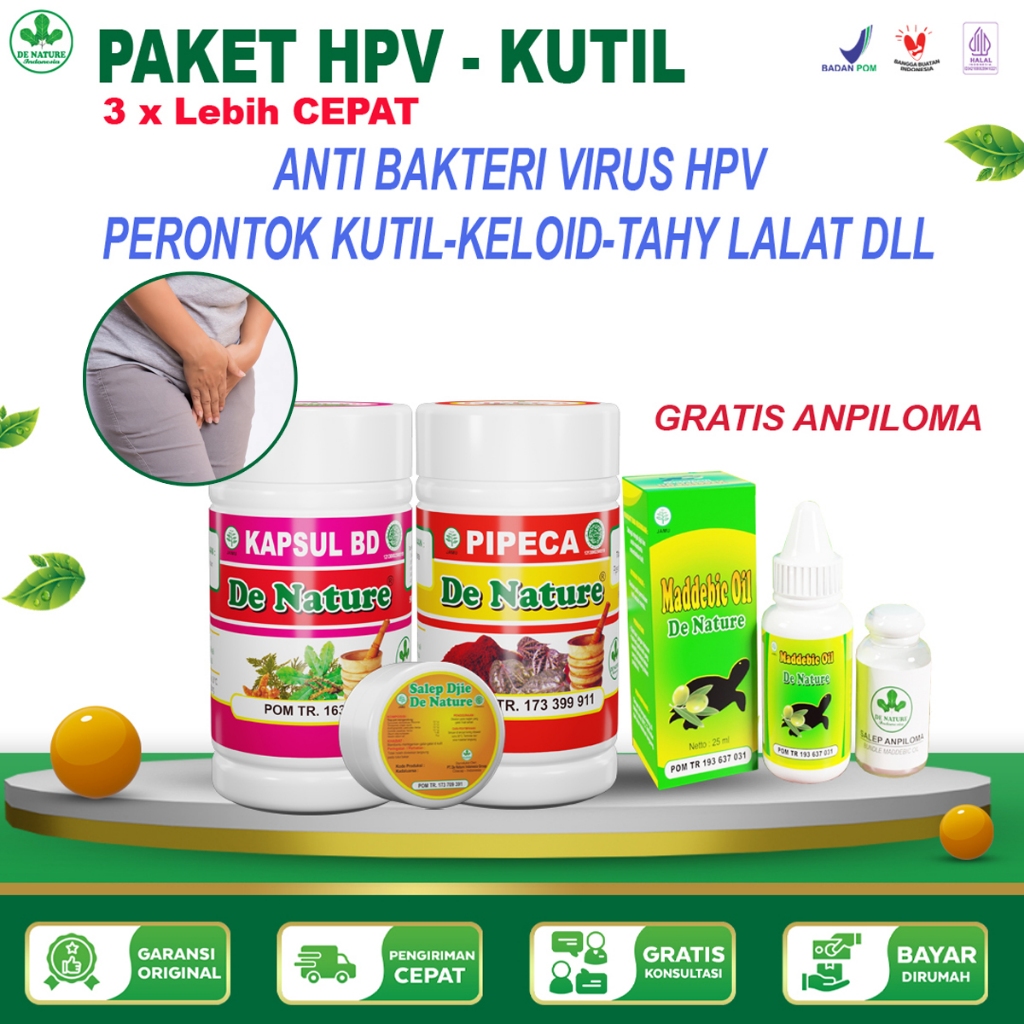 Paket Perontok Kutil kelamin /  kondiloma / kutil jengger ayam / HVP / Kutil tubuh / kutil anus