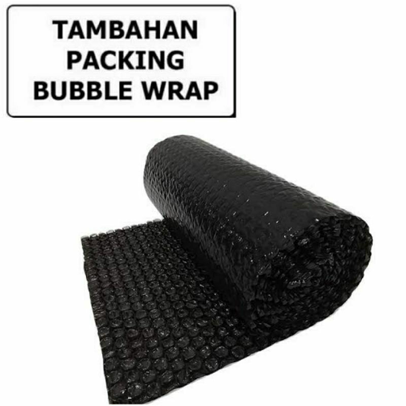 

Tambahan packing dengan Bubble Wrap supaya paket lebih aman