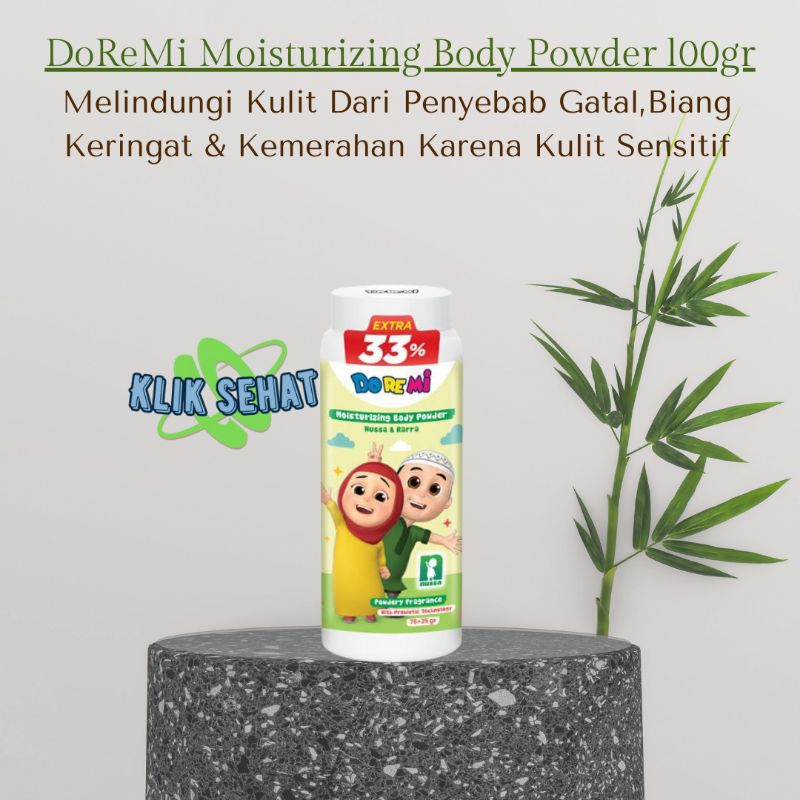 Doremi Moisturizing Body Powder 100gr