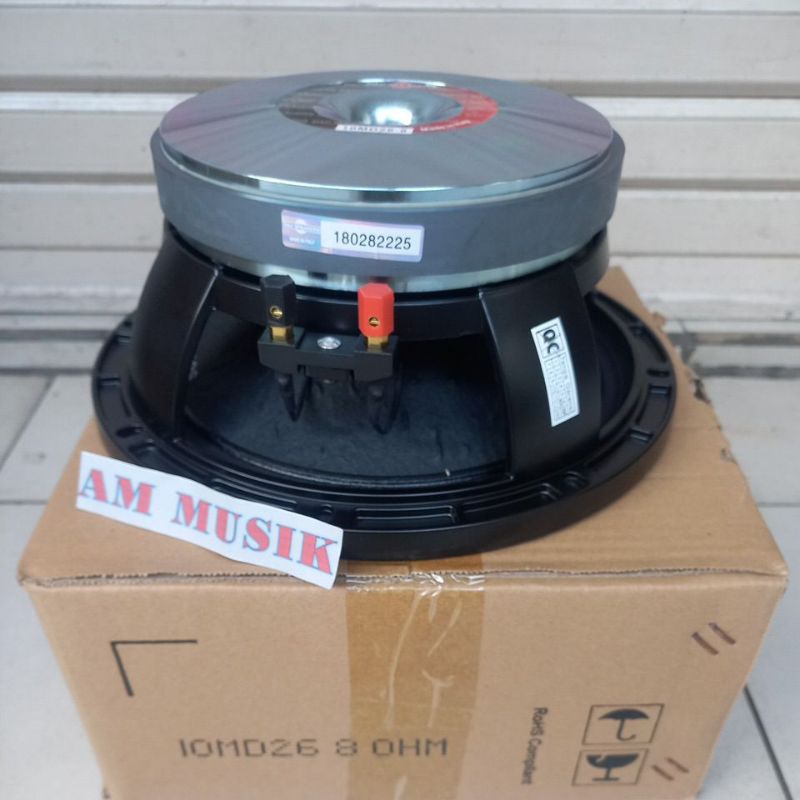 SPEAKER B&C 10MD26 KOMPONEN SPEAKER 10 INCH