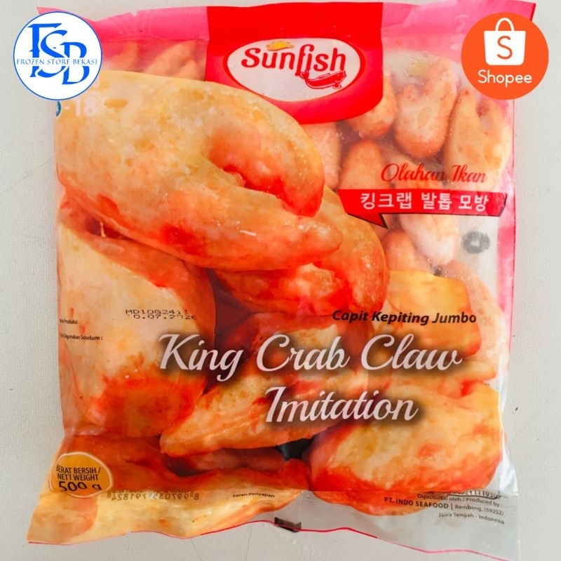 

SUNFISH KING CRAB CLAW 500GR