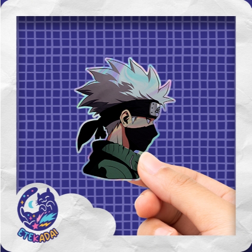 

Stiker Hologram Anime Naruto - Kakashi side view