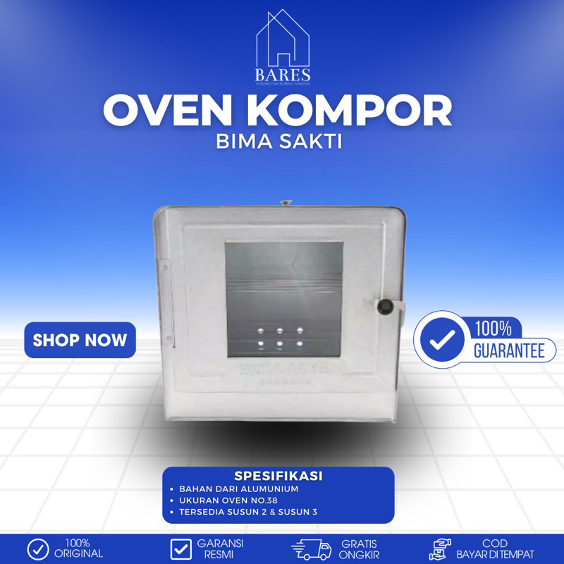 Oven Kompor No.38 Bima Sakti Oven Tangkring 2 Susun dan 3 Susun