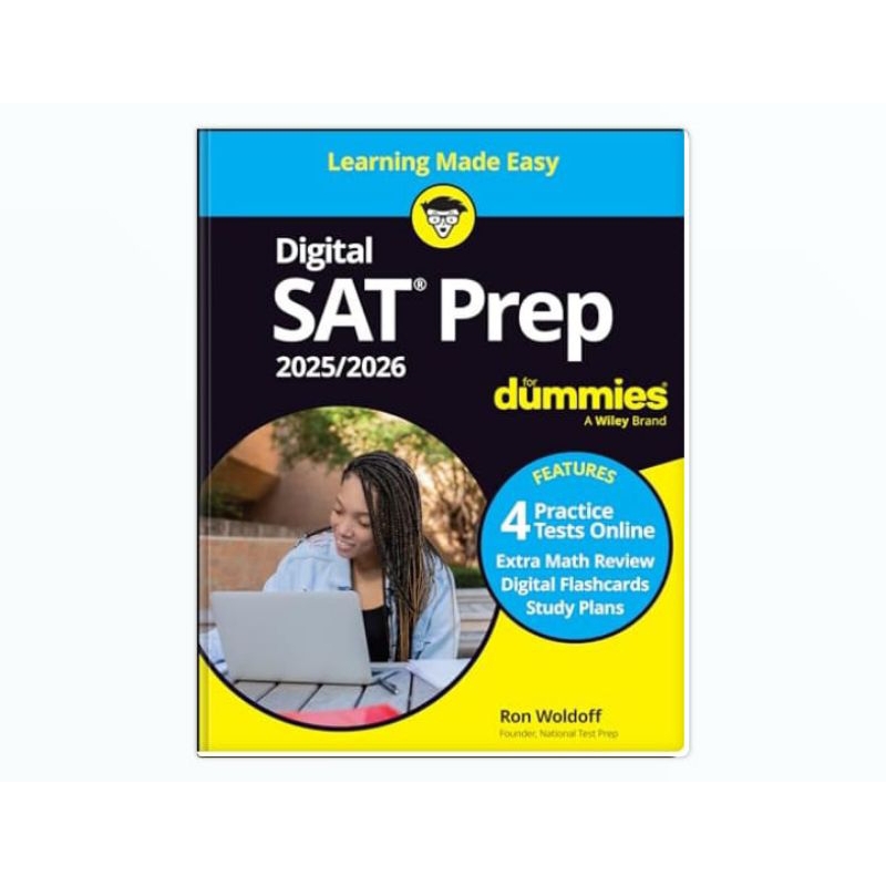 

DIGITAL SAT PREP for DUMMIES BY Wiley Brand 2025/2026