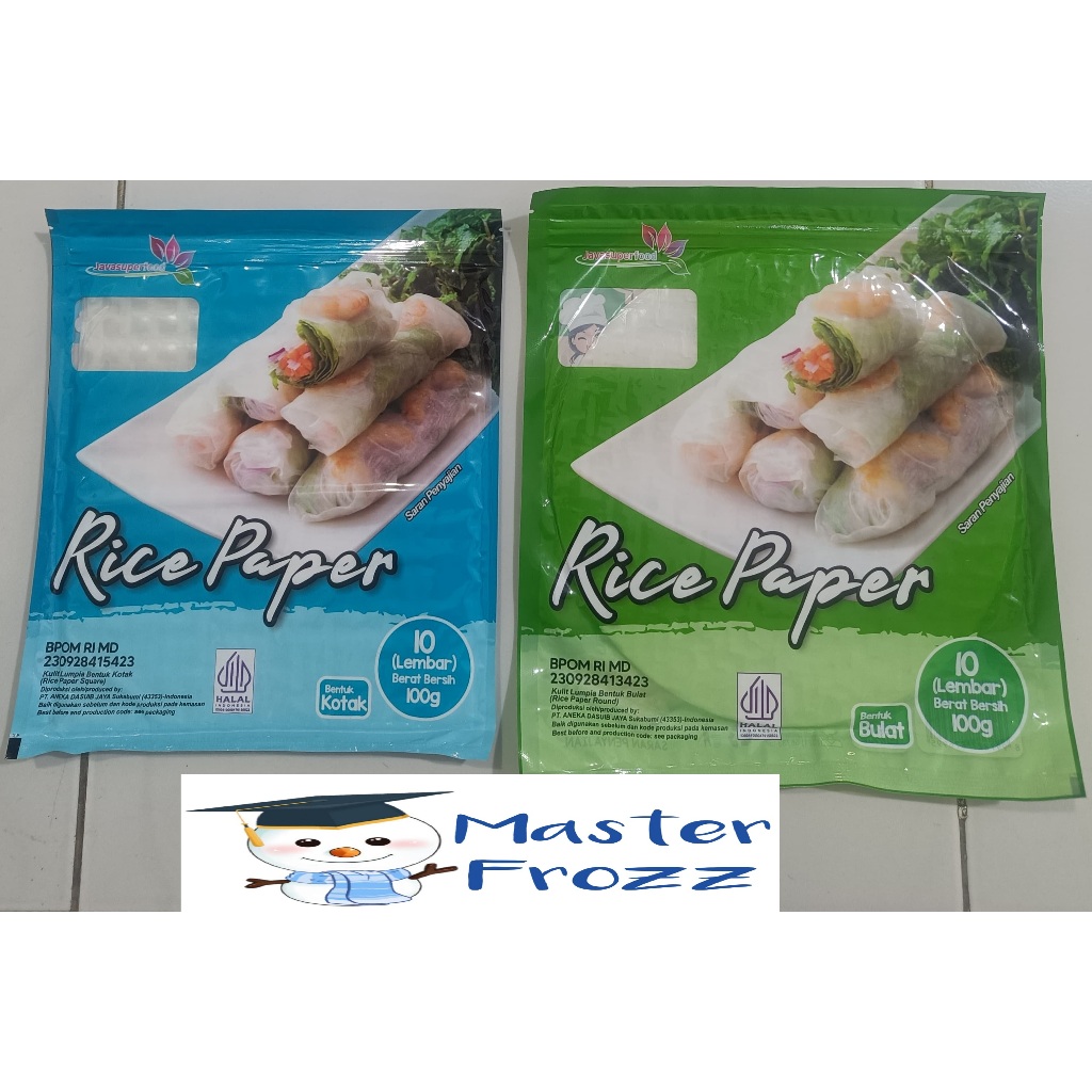 

Rice Paper Isi 20's 200gr