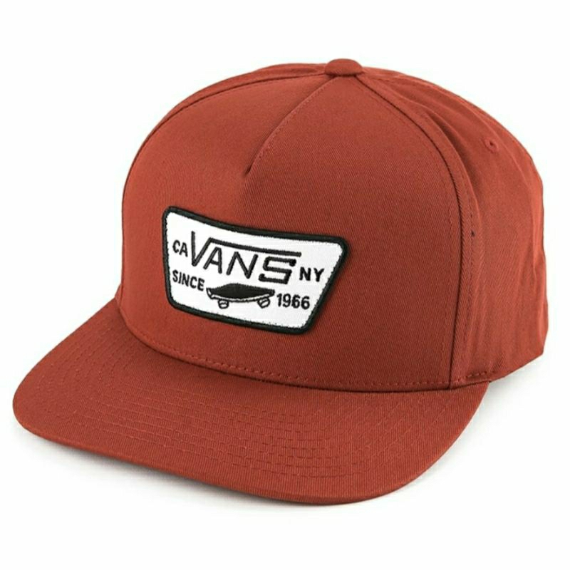 Topi Snapback Vans Full Patch Original