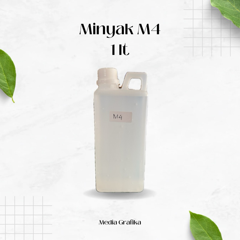 

Minyak M4 Pengencer Tinta Sablon Plastik