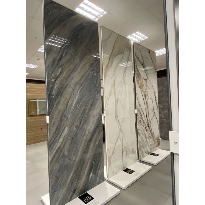 UV Marmer Marble Board PVC Wall Marmer Board Dekorasi Dinding Kamar Mandi Backdrop TV Corak Marmer