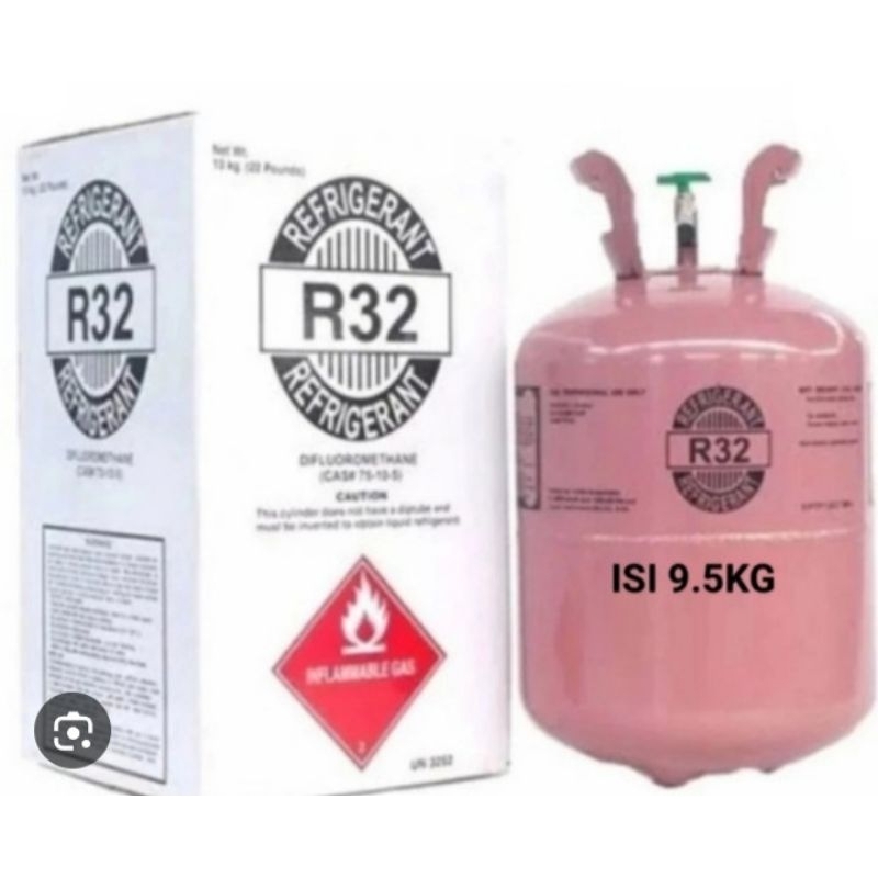 FREON R32 REFRIGERANT 10KG ( BERAT BERSIH : 9,5 KG)