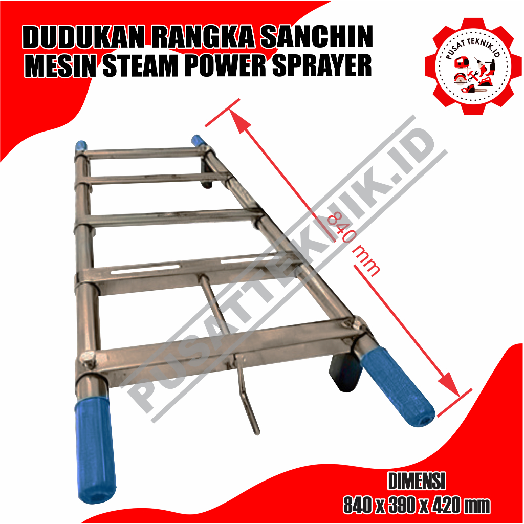 Dudukan Power Sprayer Sanchin/rangka Mesin Steam Sanchin