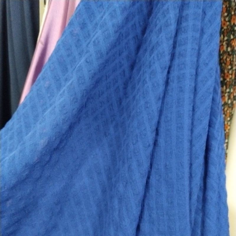 Kain ceruty rubiah // bahan sifon bintik // ceruti rubiah