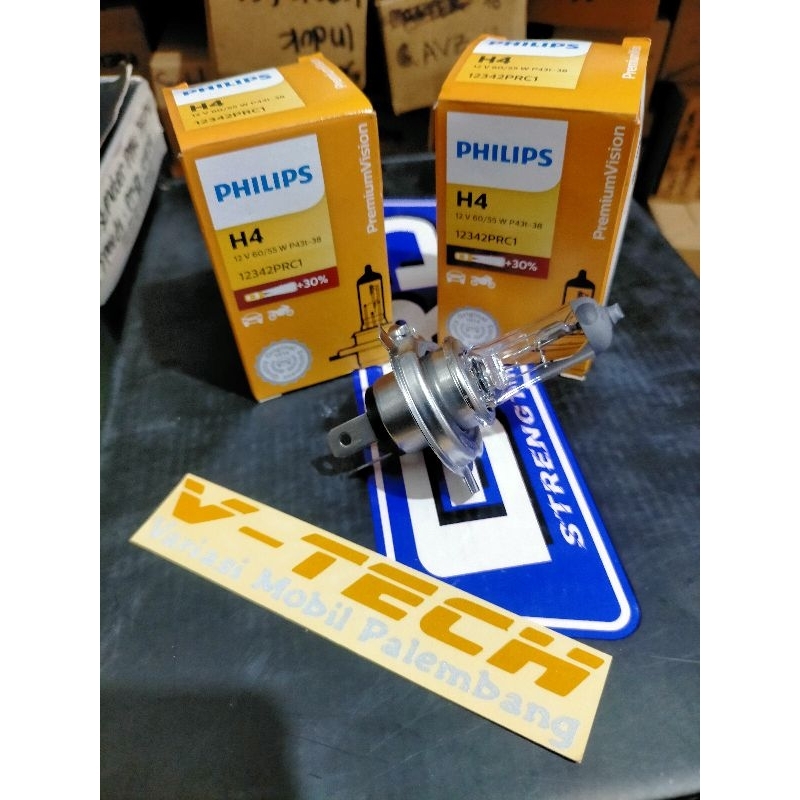 Lampu Philips H4 12V 60/55W 100/90W