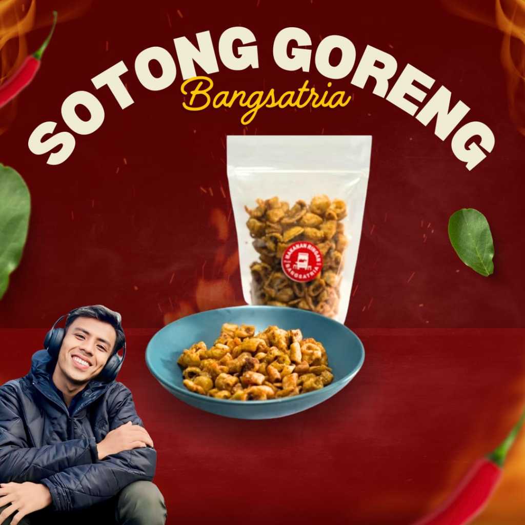 

SOTONG GORENG BANG SATRIA SEUHAH 200gr (Makanan ringan Gurih dan Pedas Mantap)