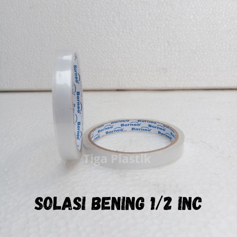 

Solasi Bening 1/2 Inc / Lakban 12mm