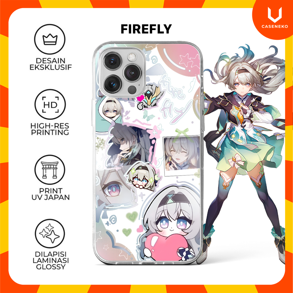 Custom Casing Firefly Honkai Star Rail HSR Phone Case HP