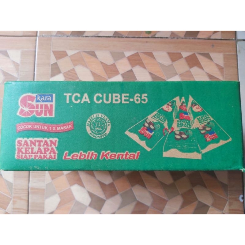 

[1 KARTON] Kara Sun Santan Kelapa Cube Isi 36 x 65 ml