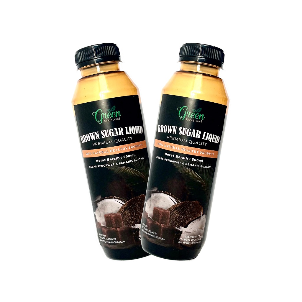 

(BUNDLING 2 BOTOL) BROWN SUGAR CAIR 500ML / PREMIUM BROWN SUGAR LIQUID 500 ML / BROWN SUGAR boba drink