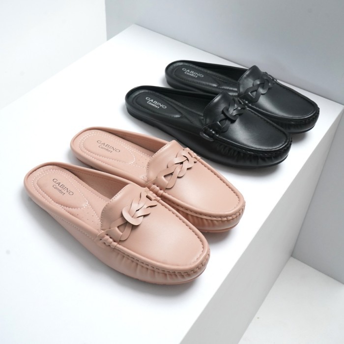 Sepatu Wanita Flat Moccasin Slip On Casual
