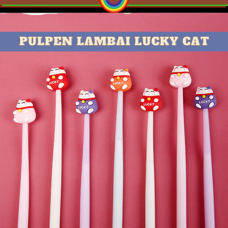

PULPEN LAMBAI LUCKY CAT TINTA BIRU | PULPEN GOYANG LUCKY CAT | PULPEN LAMBAI KUCING TINTA HITAM | PULPEN GOYANG KUCING | CAT | PULPEN GEL TINTA HITAM DAN BIRU KUCING | WPP