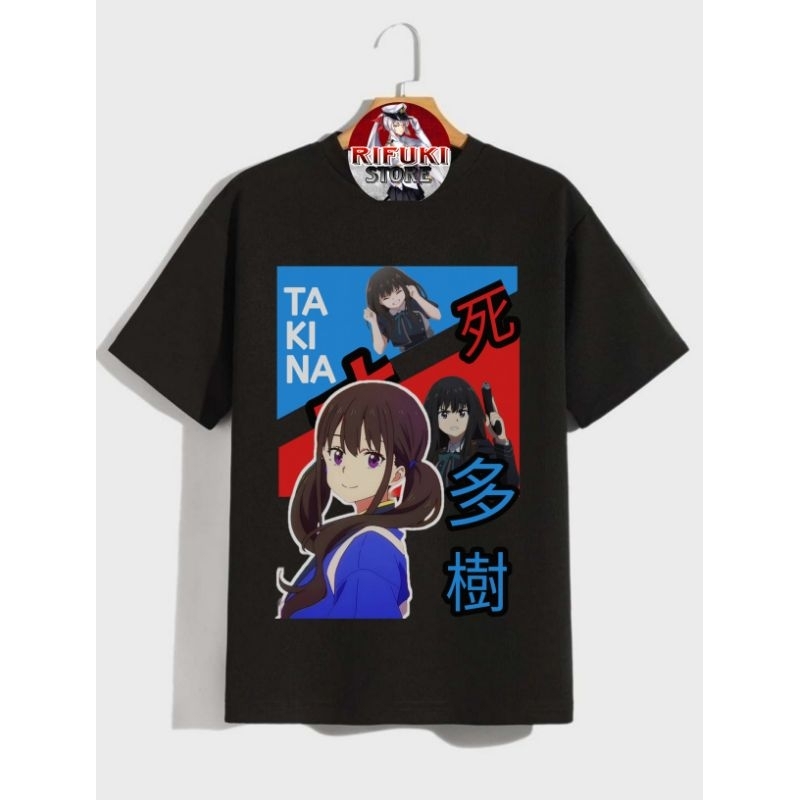 kaos anime takina Inoue lycoris recoil cotton combat