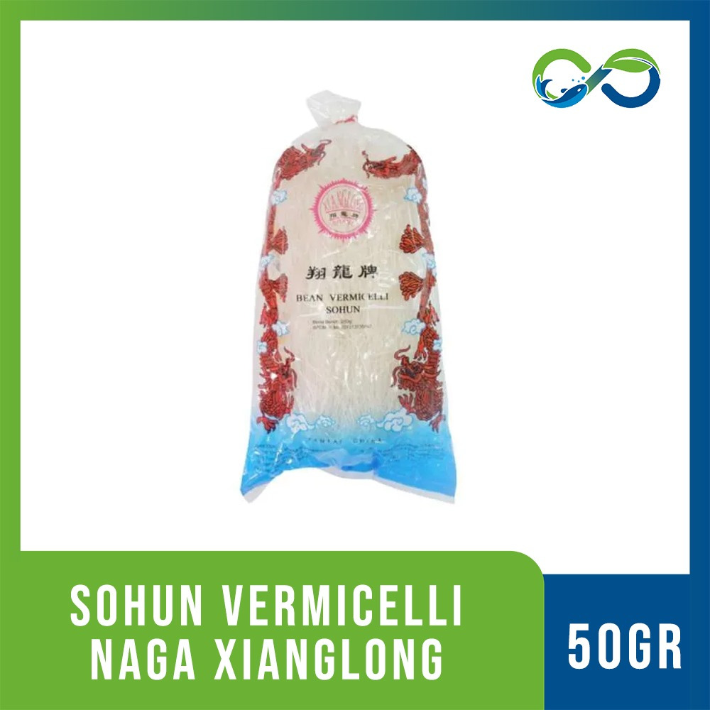 

[AquaEcoFarm] Sohun Naga Bean Vermicelli sohun XiangLong kacang hijau sehat 50gr Bandung