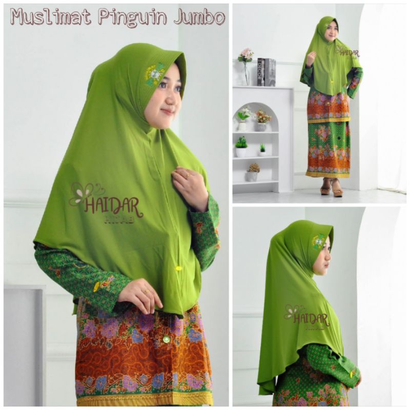 jilbab muslimat nu Jumbo pinguin