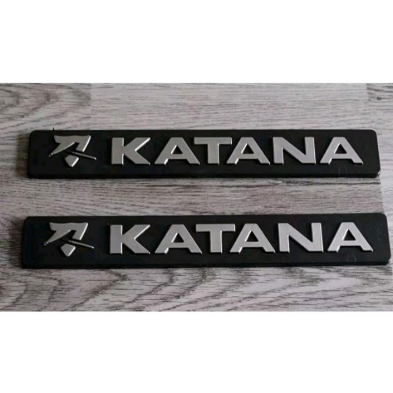 Emblem logo Suzuki Katana samping / Emblem Logo Katana set / emblem logo Katana Suzuki Jimny