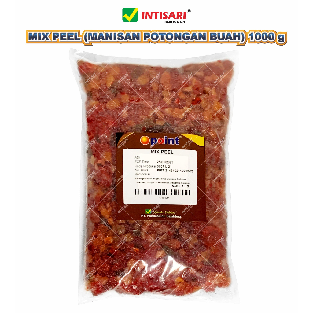 

MIX PEEL (BUAH KERING) 1000 G